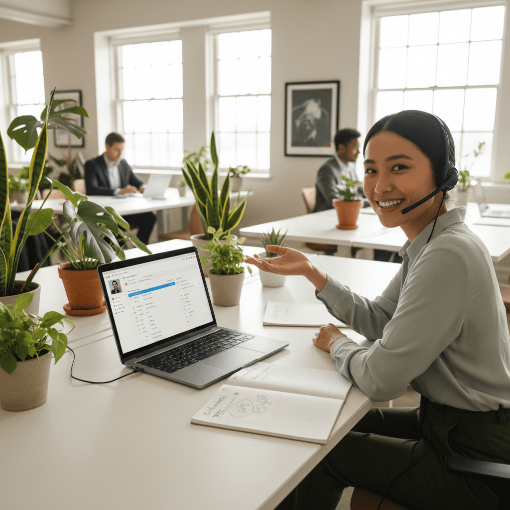 Talk to a real person.